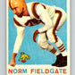 1959 Topps CFL Football #16 Norm Fieldgate, British Columbia Lions  V32598