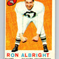 1959 Topps CFL Football #23 Ron Albright, Calgary Stampeders  V32607