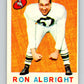 1959 Topps CFL Football #23 Ron Albright, Calgary Stampeders  V32609