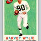 1959 Topps CFL Football #27 Harvey Wylie, Calgary Stampeders  V32613