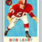 1959 Topps CFL Football #35 Bob Leary, Montreal Alouettes  V32625