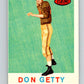 1959 Topps CFL Football #39 Don Getty, Edmonton Eskimos  V32627