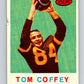 1959 Topps CFL Football #45 Tom Coffey, Edmonton Eskimos  V32633