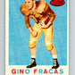 1959 Topps CFL Football #48 Gino Fracas, Edmonton Eskimos  V32637