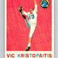 1959 Topps CFL Football #69 Vic Kristopaitis, Toronto Argonauts  V32661