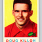 1959 Topps CFL Football #84 Doug Killoh, Saskatchewan Roughriders  V32680