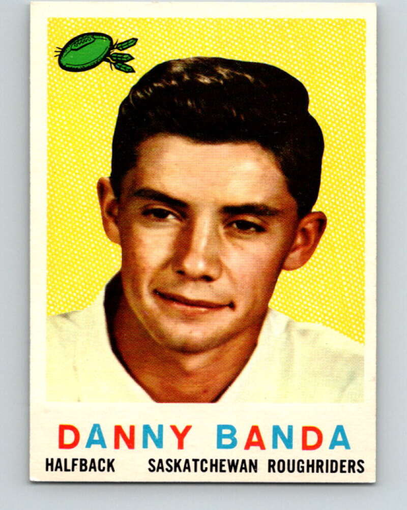 1959 Topps CFL Football #88 Dany Banda, Saskatchewan Roughriders  V32681