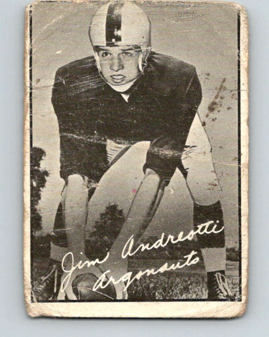 1961 Topps CFL Football #103 Jim Andreotti, Toronto Argonauts  V32721