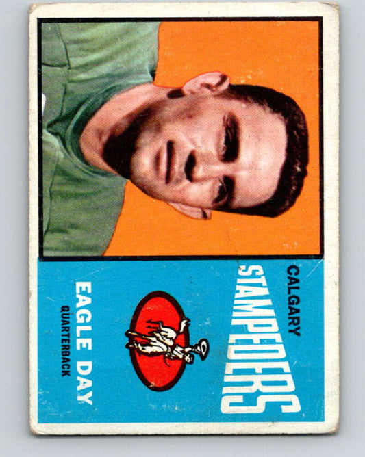 1964 Topps CFL Football #13 Eagle Day, Calgary Stampedes  V32754