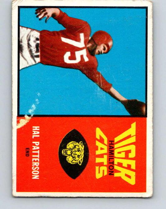 1964 Topps CFL Football #31 Hal Patterson, Hamilton Tiger-cats  V32761