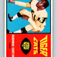 1964 Topps CFL Football #36 Hardiman Cureton, Hamilton Tiger-cats  V32762