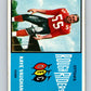 1964 Topps CFL Football #53 Kaye Vaughan, Ottawa Rough Riders  V32768