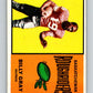1964 Topps CFL Football #64 Billy Gray, Sask. Roughriders  V32772