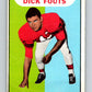 1965 Topps CFL Football #9 Dick Fouts, B.C.Lions  V32791