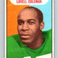 1965 Topps CFL Football #18 Lovell Coleman, Calgary Stampeders  V32795