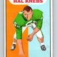 1965 Topps CFL Football #24 Hal Krebs, Calgary Stampeders  V32802