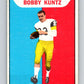 1965 Topps CFL Football #54 Bobby Kuntz, Hamilton Tiger Cats  V32823