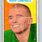 1965 Topps CFL Football #91 Hugh Campbell, Sask. Roughriders  V32839