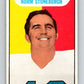 1965 Topps CFL Football #115 Norm Stoneburgh, Toronto, Argonauts  V32856
