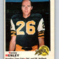 1970 O-Pee-Chee CFL Football #16 Garney Henley, Hamilton Tiger-cats  V32922