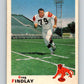 1970 O-Pee-Chee CFL Football #35 Greg Findlay, British Columbia Lions  V32933