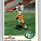 1970 O-Pee-Chee CFL Football #58 Tom Nettles, Edmonton Eskimos  V32939