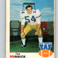 1970 O-Pee-Chee CFL Football #67 Phil Minnick, Winnipeg Blue Bombers  V32946