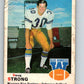 1970 O-Pee-Chee CFL Football #68 Doug Strong, Winnipeg Blue Bombers  V32947