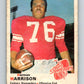 1970 O-Pee-Chee CFL Football #95 Herman Harrison, Calgary Stampeders  V32957