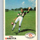 1970 O-Pee-Chee CFL Football #104 Gino Baretta, Montreal Alouettes  V32962