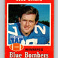 1971 O-Pee-Chee CFL Football #17 Doug Strong, Winnipeg Blue Bombers  V32973