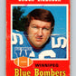 1971 O-Pee-Chee CFL Football #21 Chuck Liebrock, Winnipeg Blue Bombers  V32974