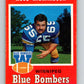 1971 O-Pee-Chee CFL Football #25 Ross Richardson, Winnipeg Blue Bombers  V32979
