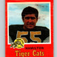 1971 O-Pee-Chee CFL Football #68 Bill Danychuk, Hamilton Tiger Cats  V33006