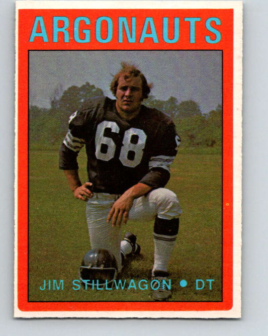 1972 O-Pee-Chee CFL Football #32 Jim Stillwagon, Argonauts  V33049