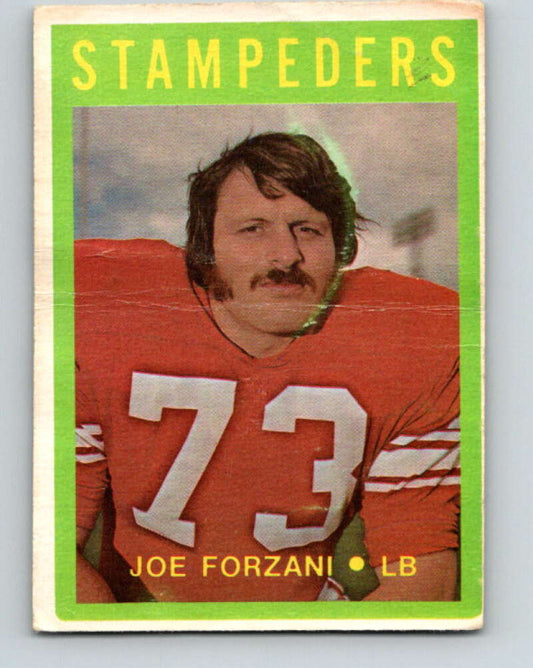 1972 O-Pee-Chee CFL Football #61 Joe Forzani, Stampeders  V33058
