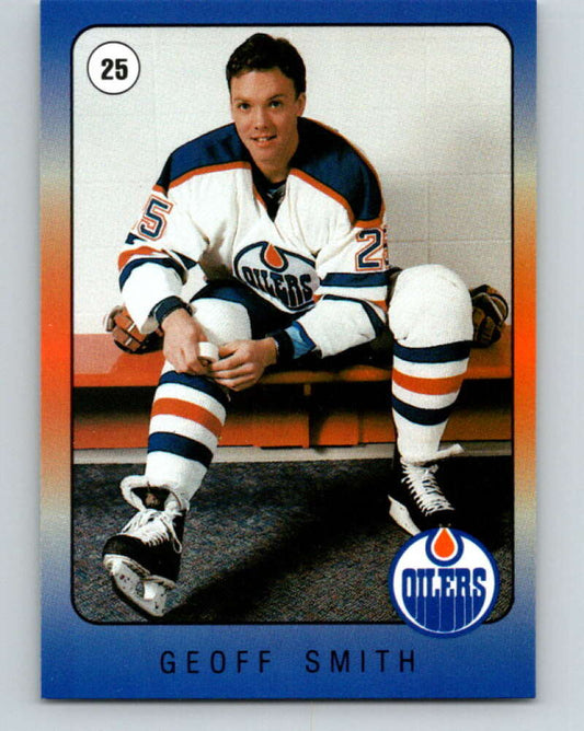 1990-91 IGA Edmonton Oilers #24 Geoff Smith  Edmonton Oilers  V33094