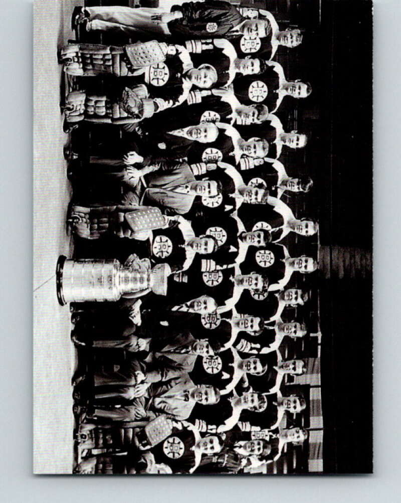 1992-93 High Liner Stanley Cup #22 Boston Bruins   V33161