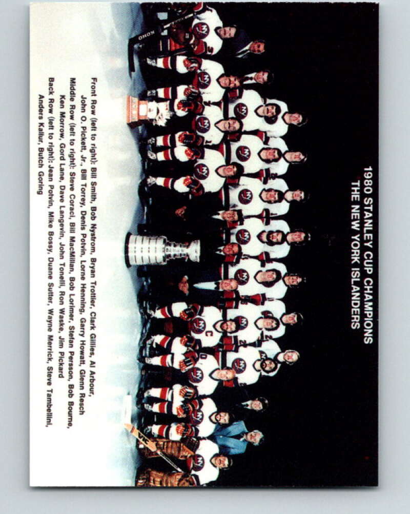 1992-93 High Liner Stanley Cup #24 New York Islanders   V33163