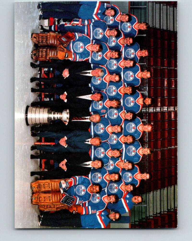 1992-93 High Liner Stanley Cup #25 Edmonton Oilers   V33164