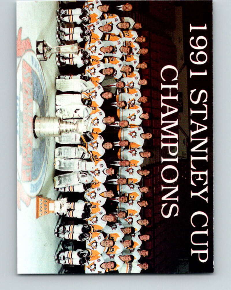 1992-93 High Liner Stanley Cup #27  Pittsburgh Penguins  V33172
