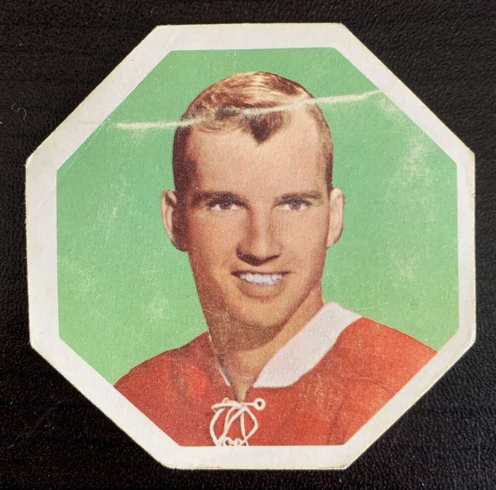 1961-62 York  Yellow Backs #6 Don Marshall  Montreal Canadiens  V33180