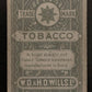 1900 Wills's Cigarettes Tobacco "Traveller" Scotland Golf Vintage Golf Card V33240