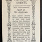 1932 Imperial Tobacco Homeland Events #16 St.Andrews Vintage Golf Card V33271