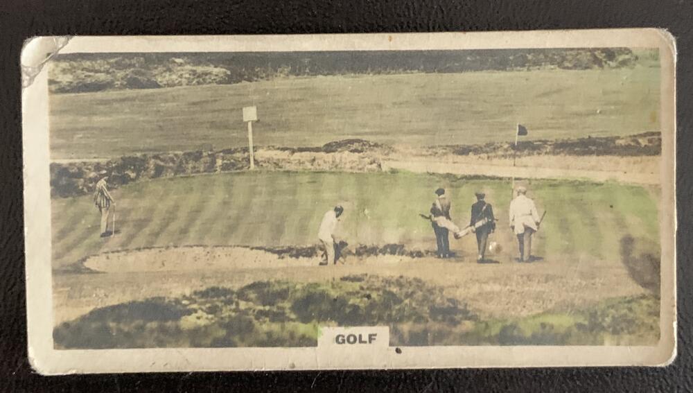 1932 Imperial Tobacco Homeland Series #11 "Golf" Vintage Golf Card V33272