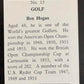 1959 Top Flight Cigarettes Stars #15 Ben Hogan Vintage Golf Card V33286