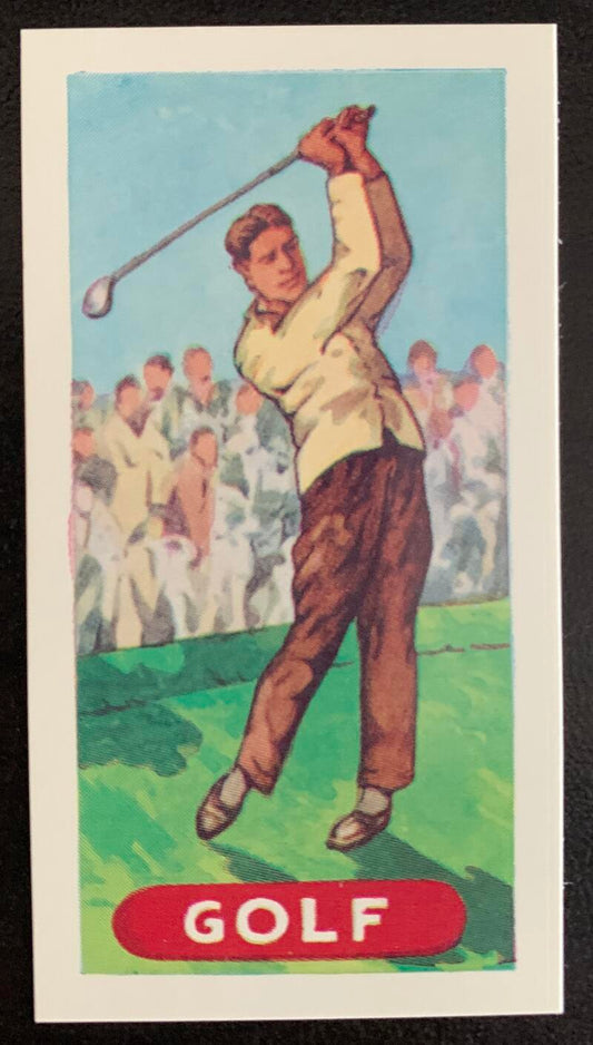 1964 Lamberts of Norwich Tea #16 "Golf" Vintage Golf Card V33289