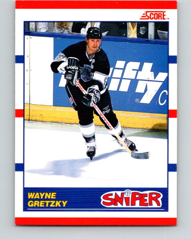 1990-91 Score Canadian #336 Wayne Gretzky MINT Los Angeles Kings V33307