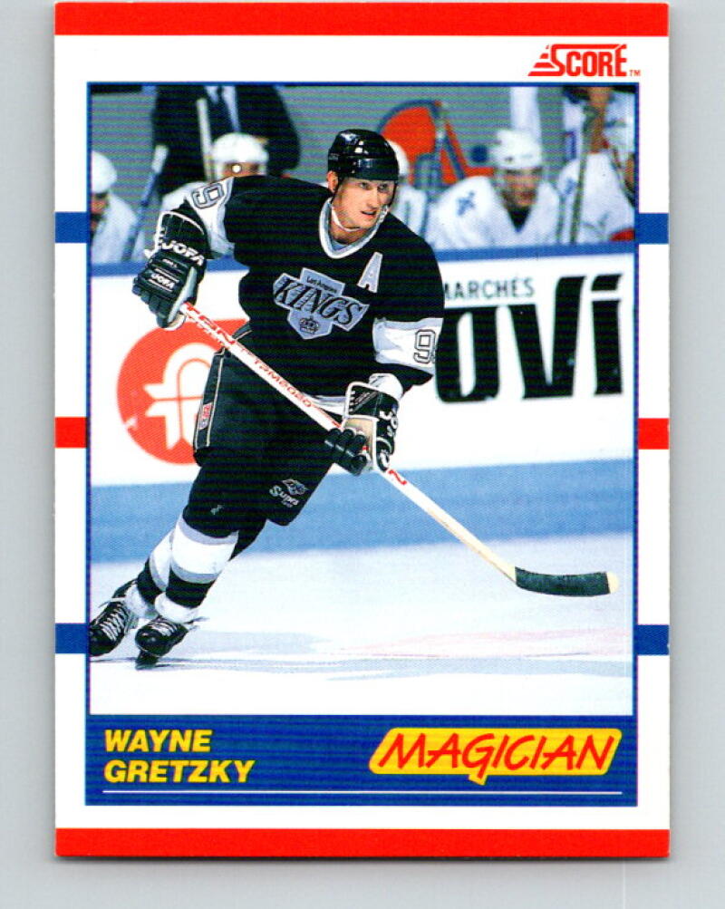 1990-91 Score Canadian #338 Wayne Gretzky  Kings V33308