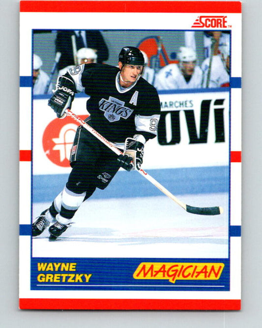 1990-91 Score Canadian #338 Wayne Gretzky  Kings V33309
